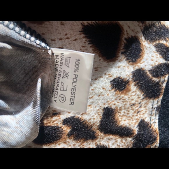 Leopard print slinky shirt - Picture 3 of 4